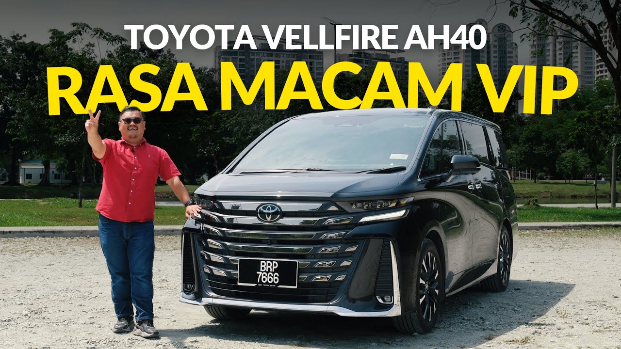 TOYOTA VELLFIRE 2024 | BANGLO BERGERAK VVIP !!!