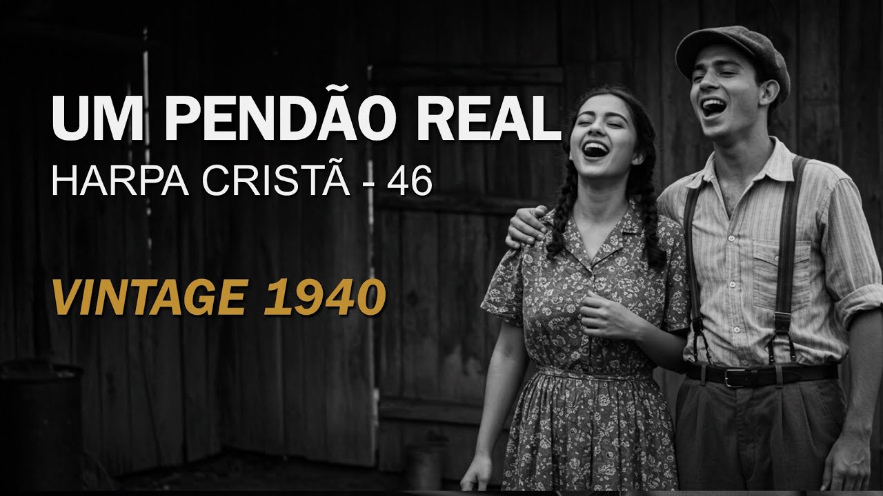Um Pendão Real – Harpa Cristã  Nº 46 – Vintage 1940 (com letra)