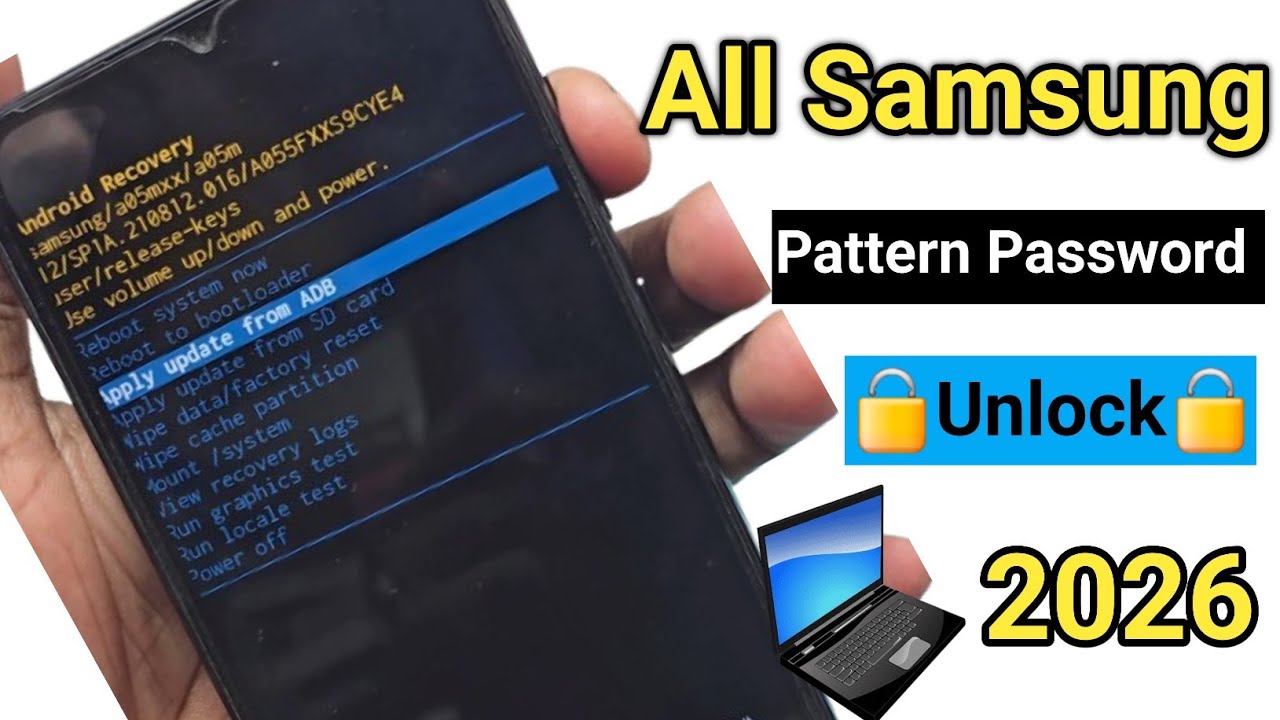 Samsung Mobile Ka Pattern Lock Kaise Tode || How To Unlock Samsung Galaxy Phone Forgot Password 2026