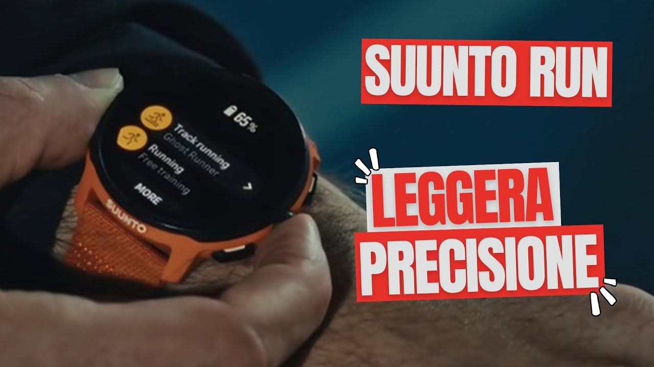 Scopri la Suunto Run: Leggera con GPS, Musica e Tracciamento Preciso