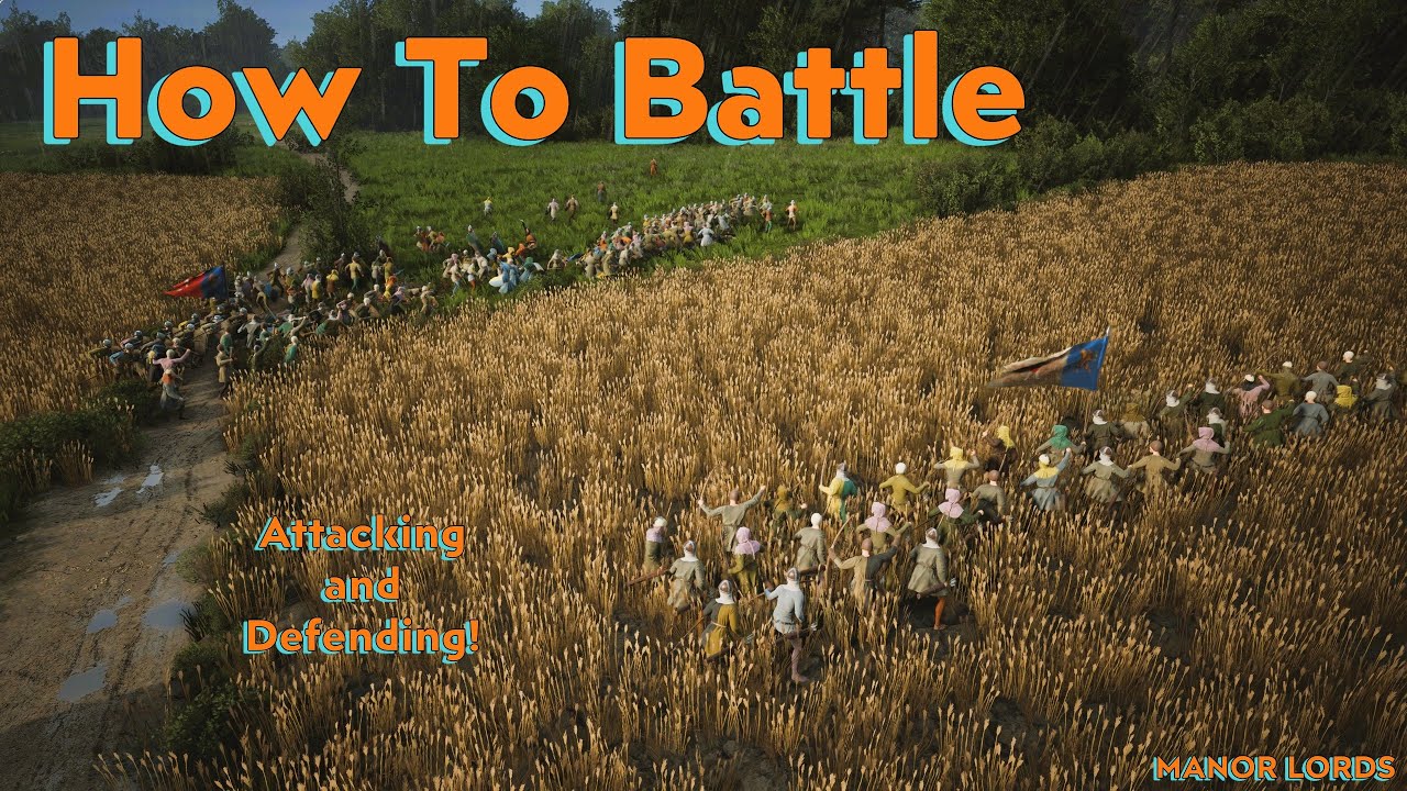 Manor Lords - How To Battle - First Playthrough