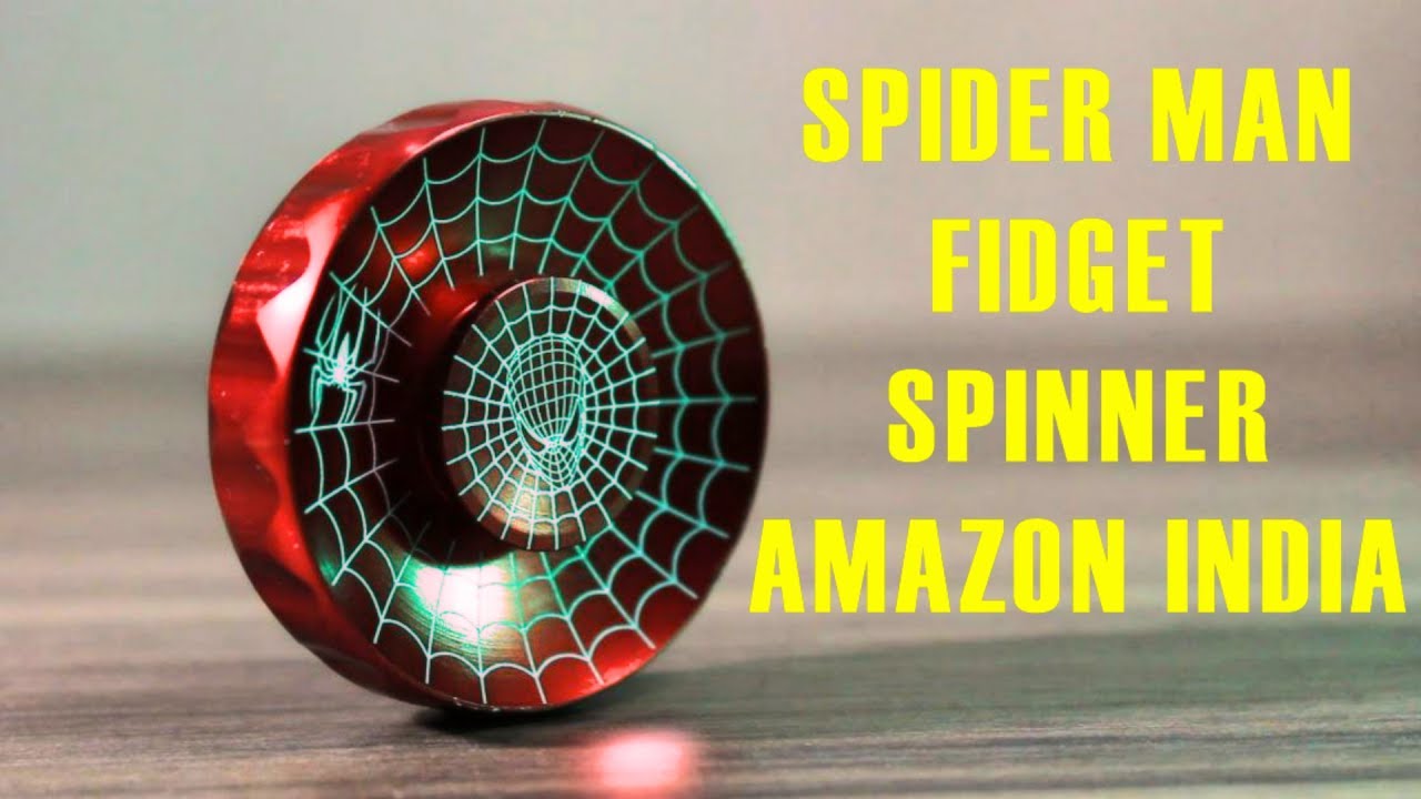 Spiderman Fidget Spinner Cine Overlook