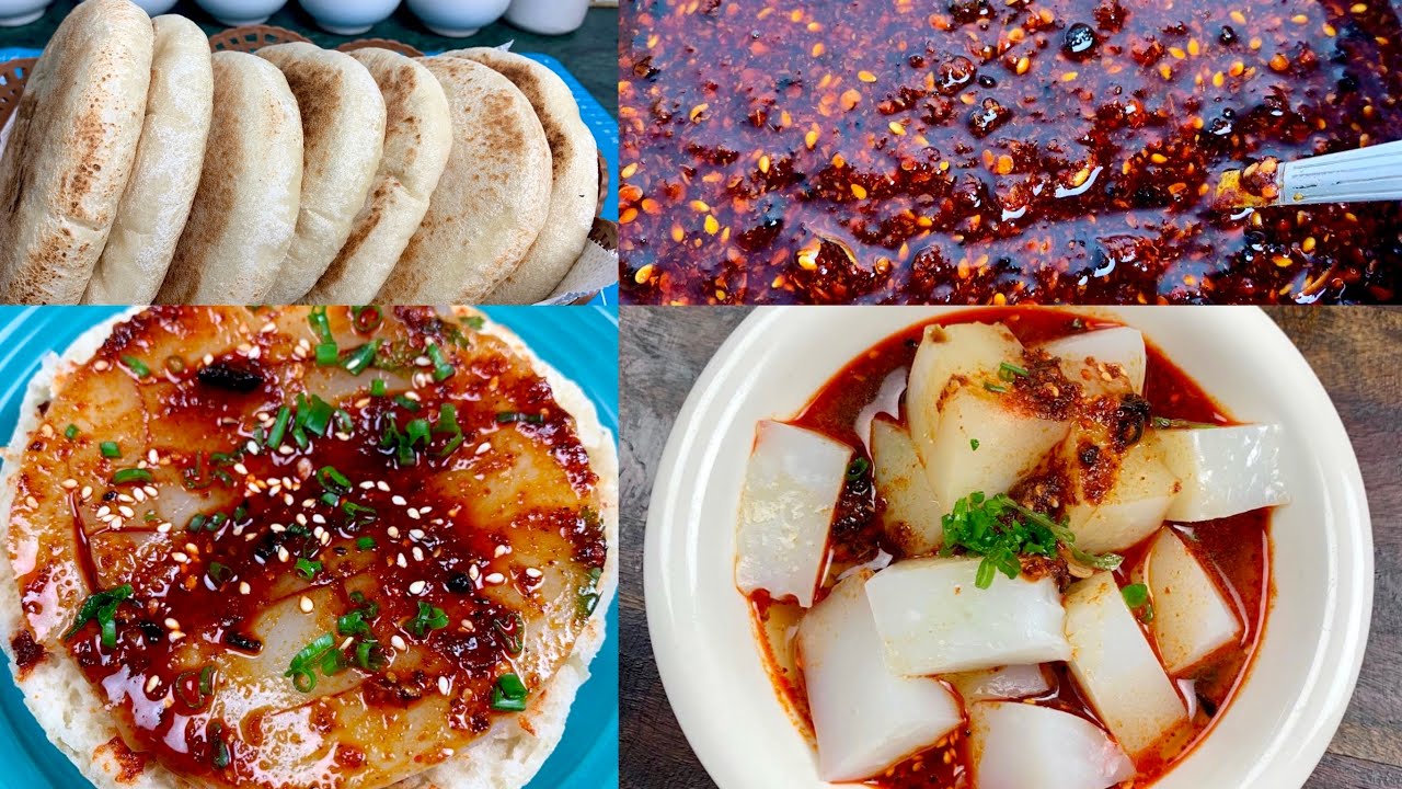 Tibetan Laphing bhaley| Street Food in Tibet Style|White Laphing| Tibetan food| Laphing chilli paste