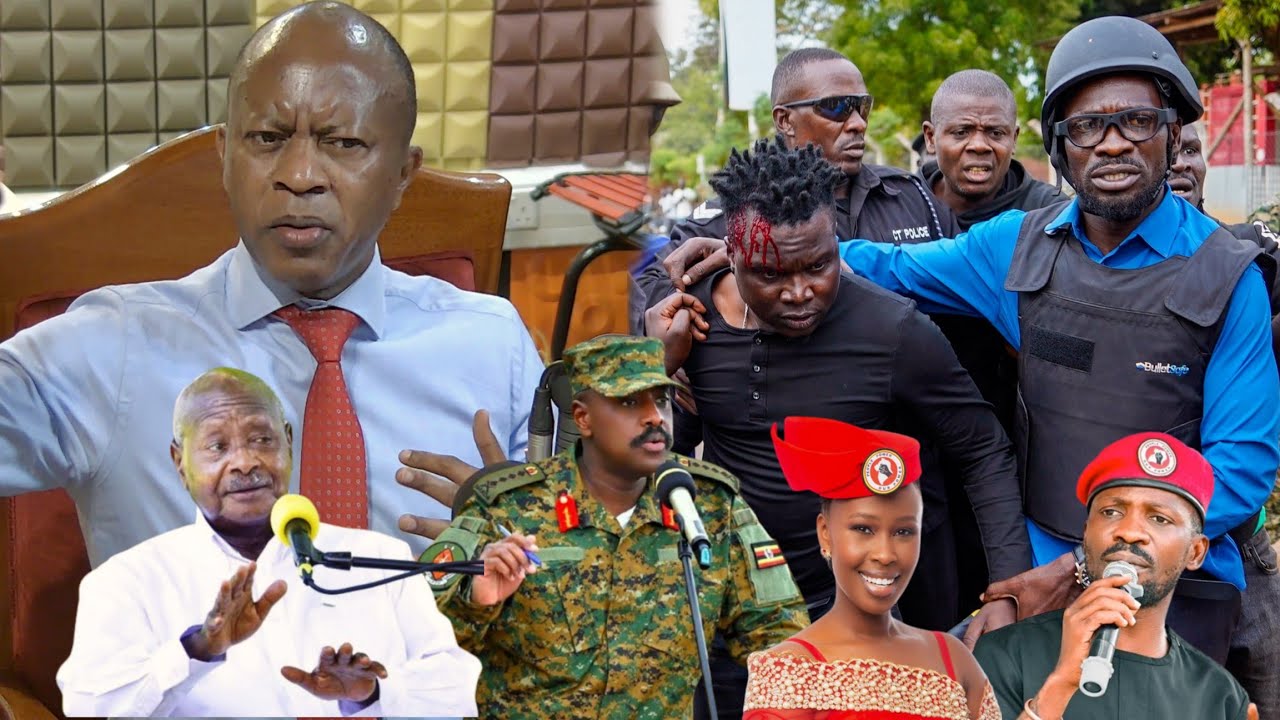 Kika Frank Gashumba asekeredde Bobi Wine ne Dan Magic baalyoose nebabaukuba e Gulu abalabudde ekijja