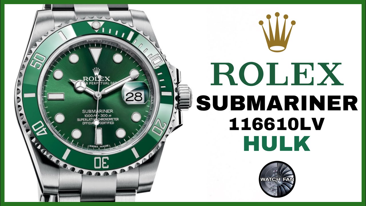 Rolex Submariner Hulk - Supereroe da Investimento!