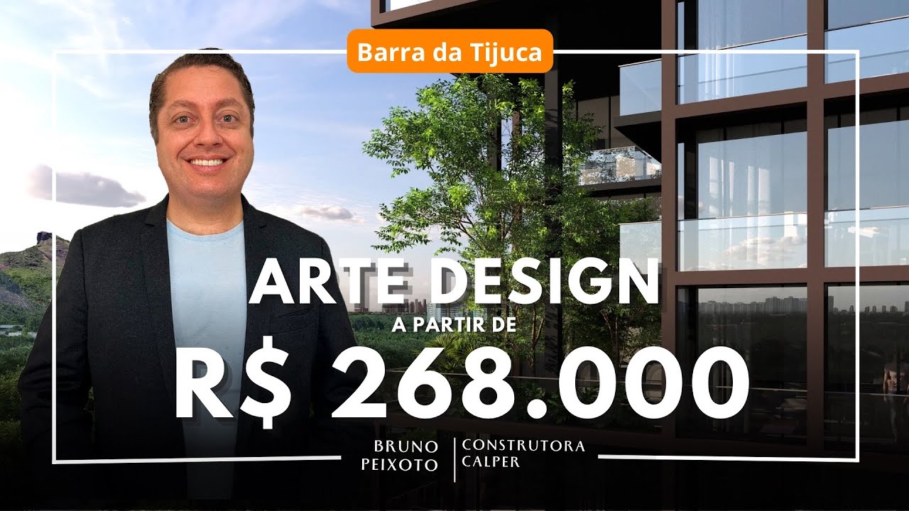 Qual apartamento mais barato na Barra da Tijuca? Arte Design