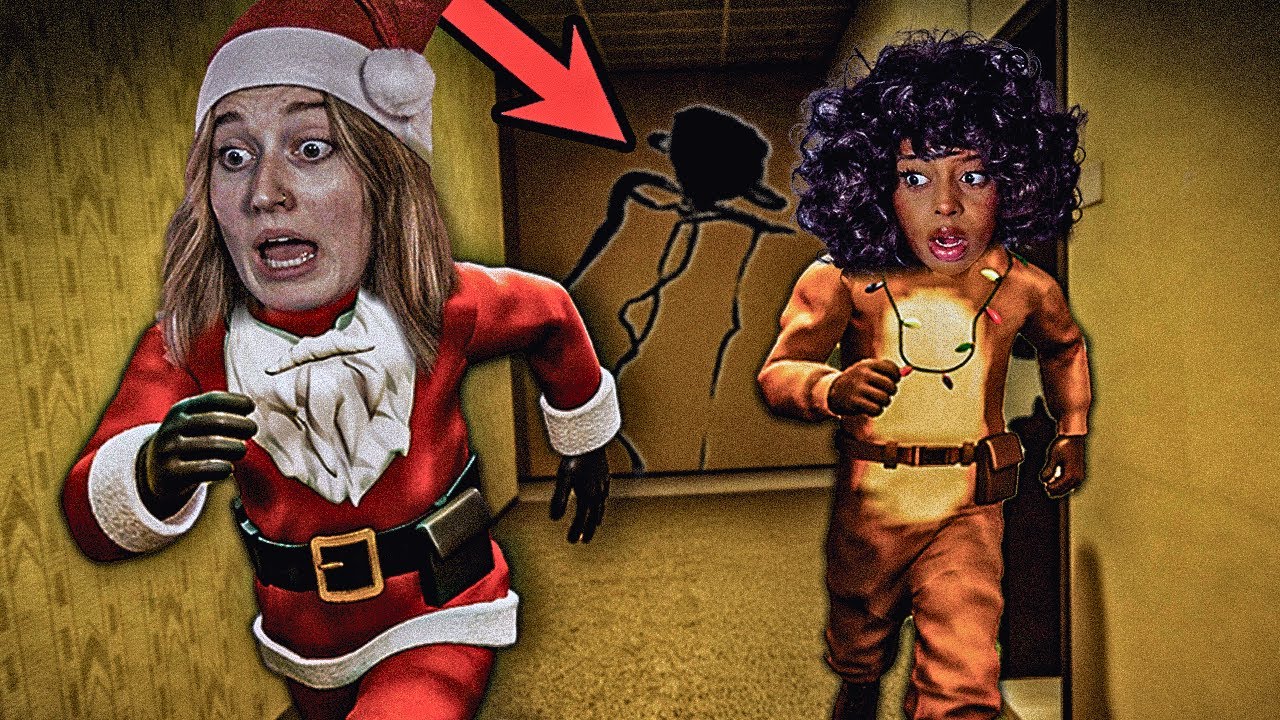 We Can't Escape !! - BACKROOMS Holiday Update ft.Nosucu