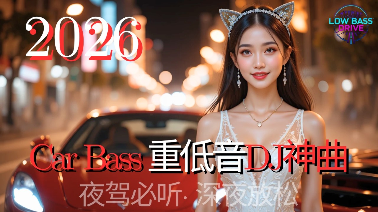 Car Bass 重低音DJ神曲 2026 || 夜驾必听 女声情绪EDM串烧｜天亮之前别停EP • 低音震撼 · 深夜高速 · 深夜放松