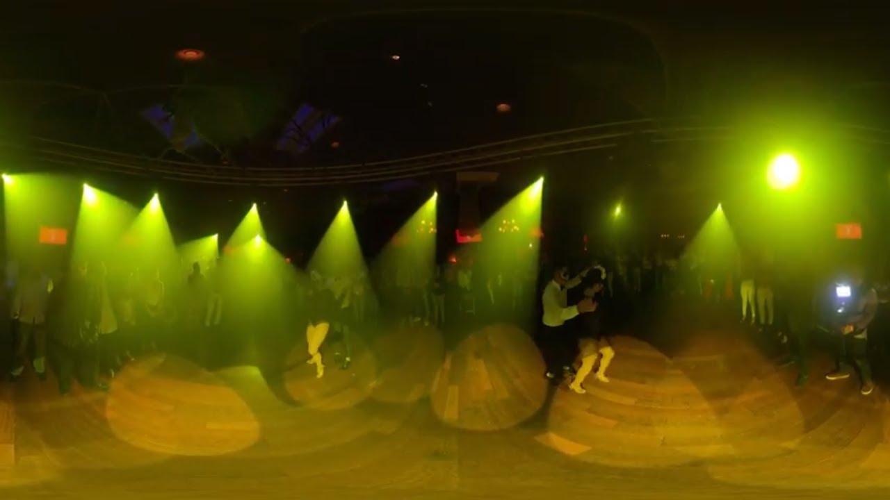 ZAFIRE DC Salsa Dance Performance 360° VR Video At THE SALSA ROOM