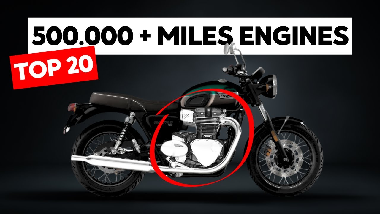 20 Most RELIABLE Motorcycle Engines That Will Never Breakdown
