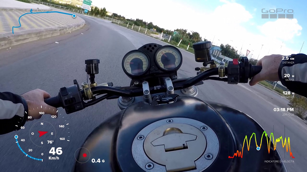 Telemetry gopro go pro 5 black Monster S2R 800 - GoPro 5 Black Telemetry