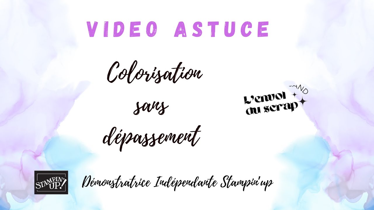Vidéo astuce - colorisation sans dépassement