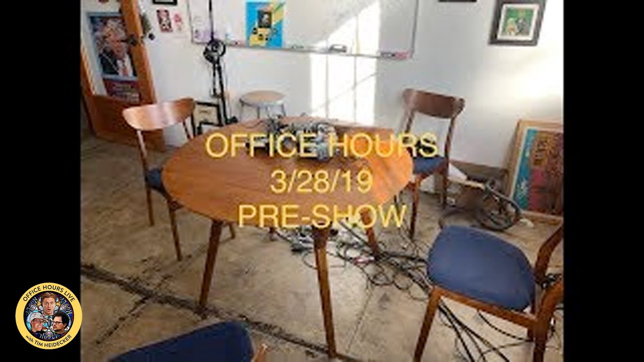 Office Hours Live (3/28/19)