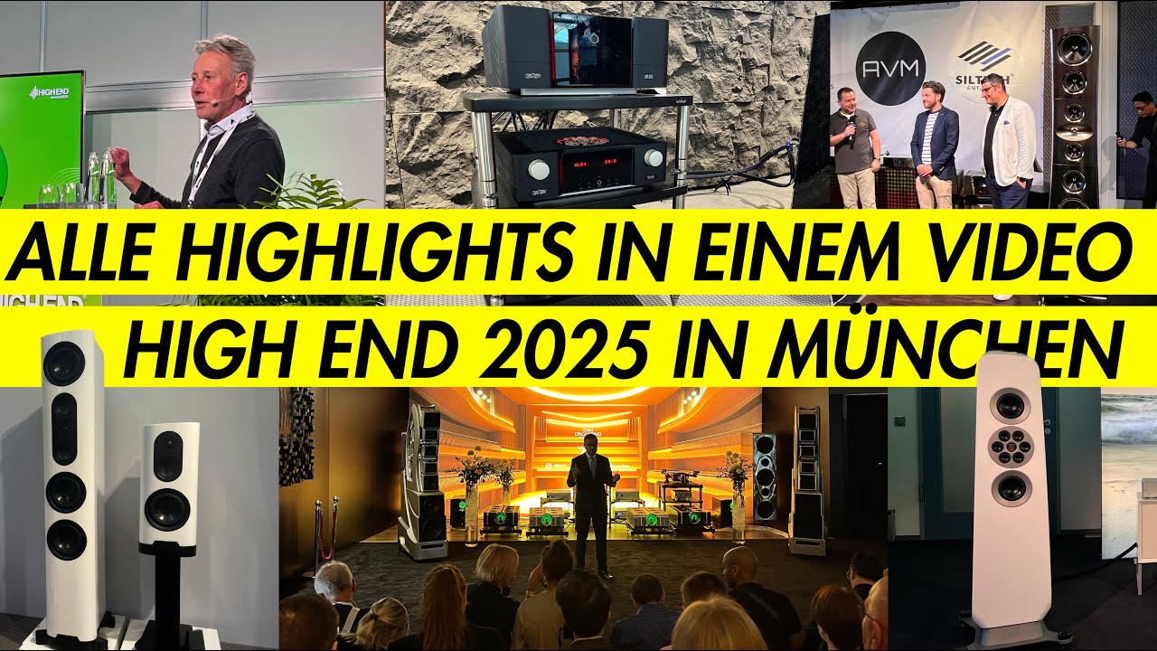 HIGH END 2025: Größter Messerückblick / Rundgang – Neuheiten, Besonderheiten und Schönheiten