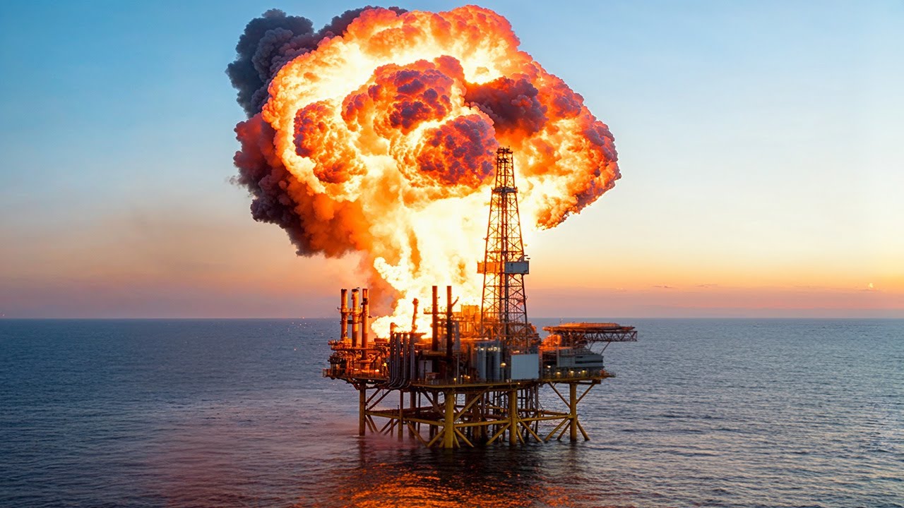 Ukrainian Drones STRIKE Russian Gas Platform - Then THIS Happened...