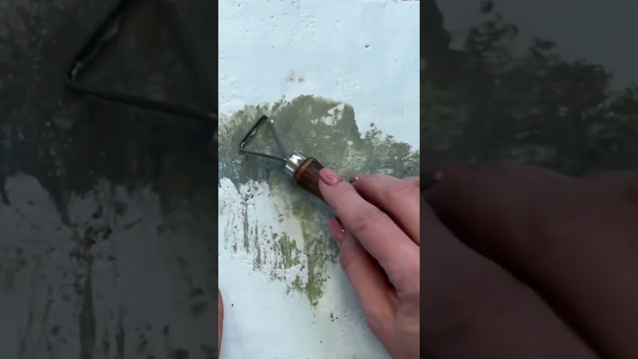 How to fix a hot spot on an encaustic painting.
