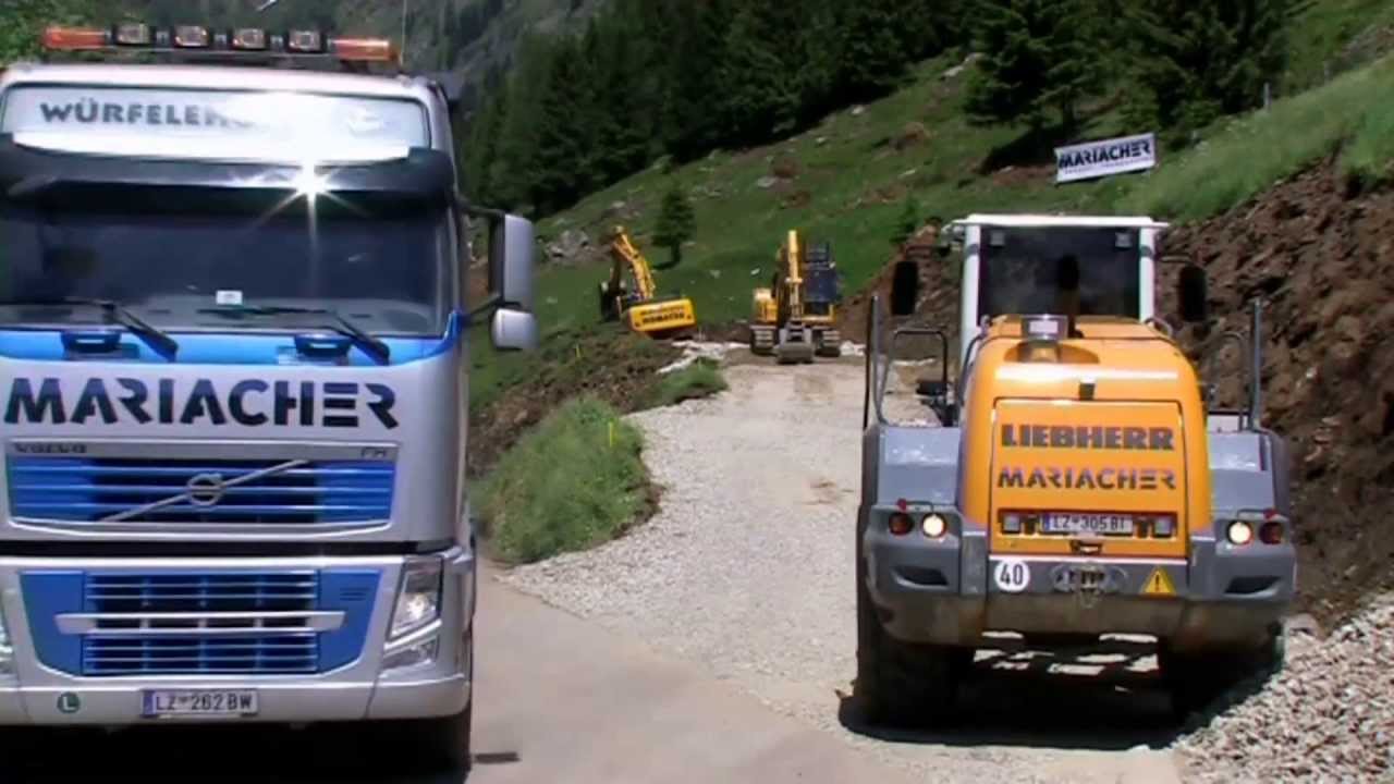 Erdbau Mariacher - Ersatzstraße Felbertauern