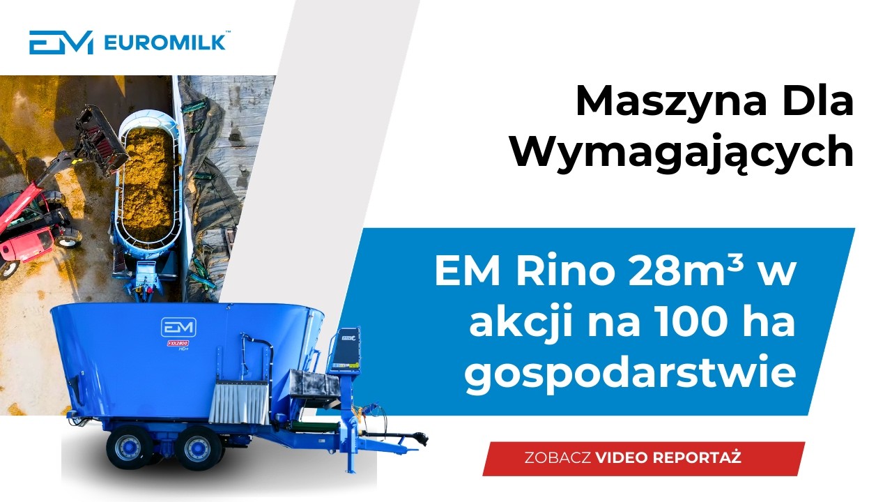 Maszyna Dla Wymagających: EM Rino 28m³ w Akcji na Wielkim 100 Ha Gospodarstwie