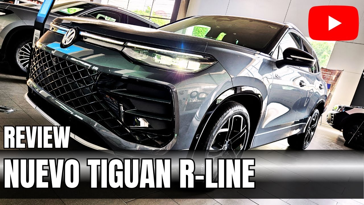 VOLKSWAGEN TIGUAN R-LINE 2025 TSI 150 HP DSG 7 | RESEÑA SUV TURBO GRIS PLATINO MATRIX LED