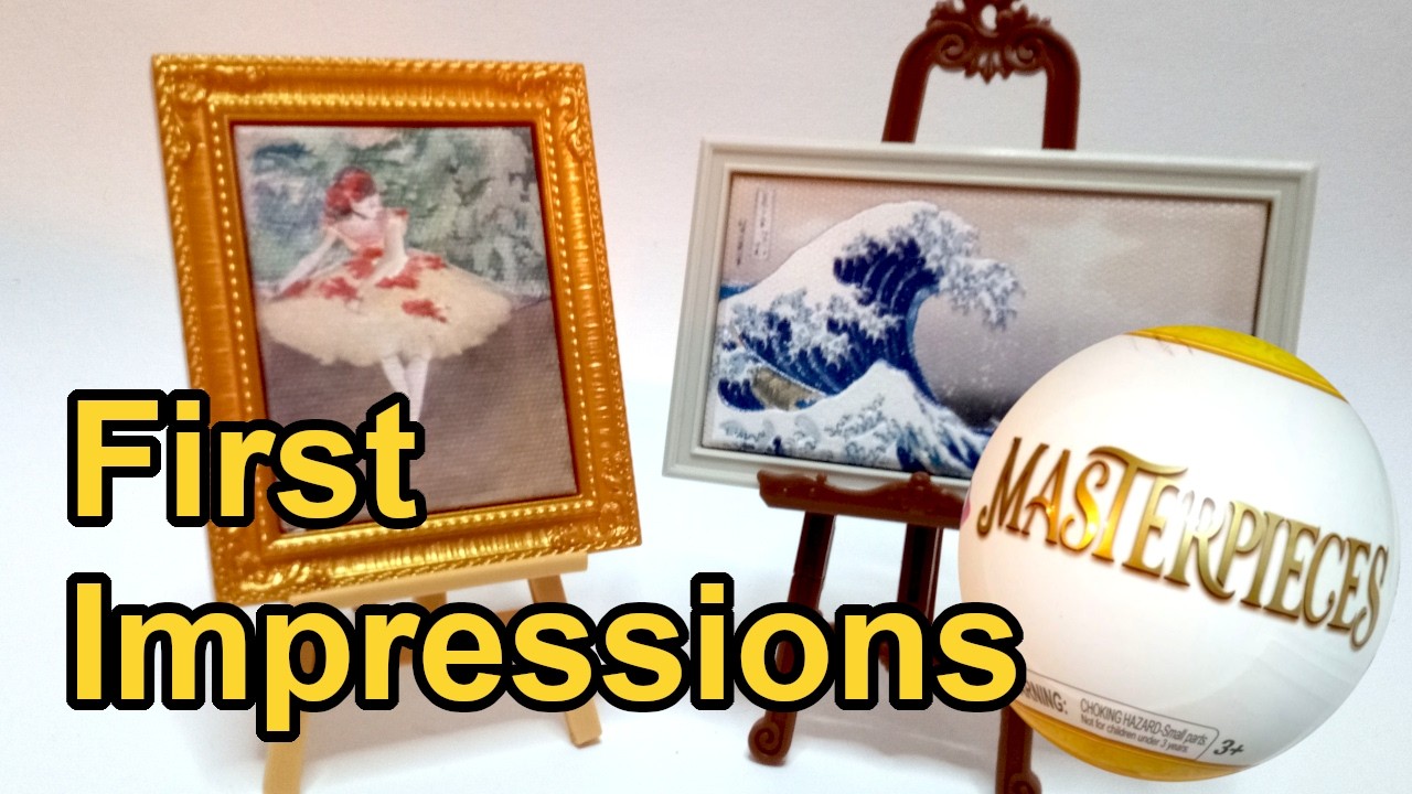 Brand New Zuru Mini Masterpieces First Impressions