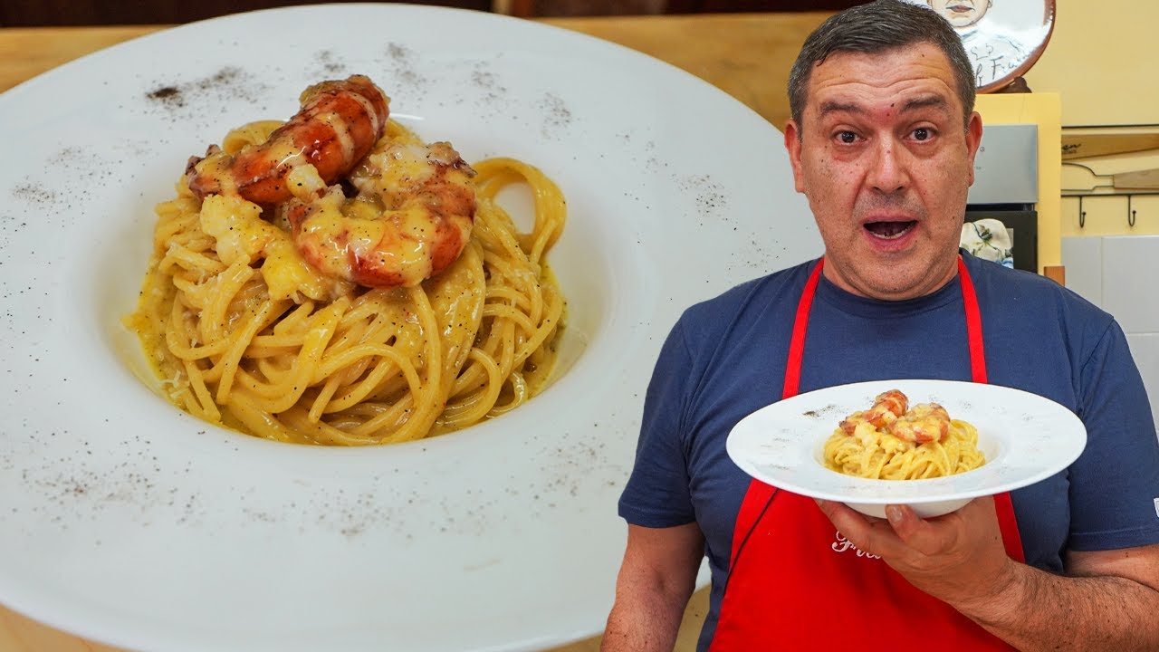 CARBONARA di MARE - Come FARLA CREMOSA e SAPORITA
