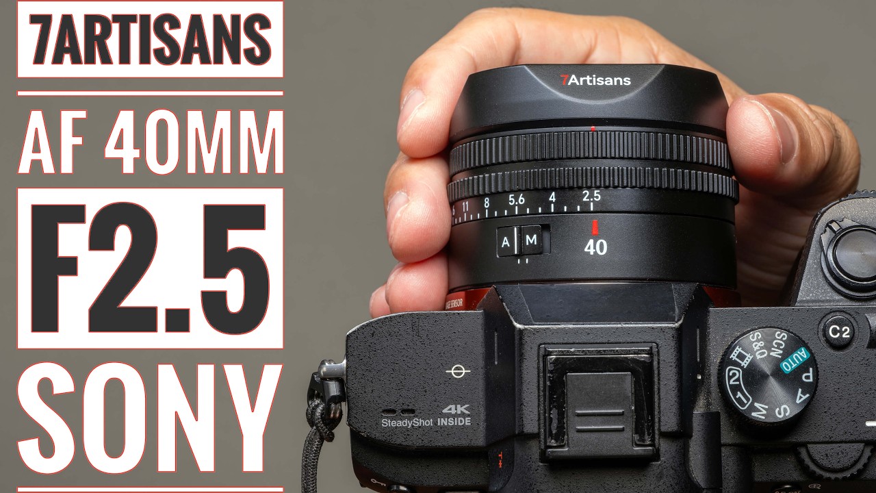 7Artisans AF 40mm f2.5 Sony E Mount