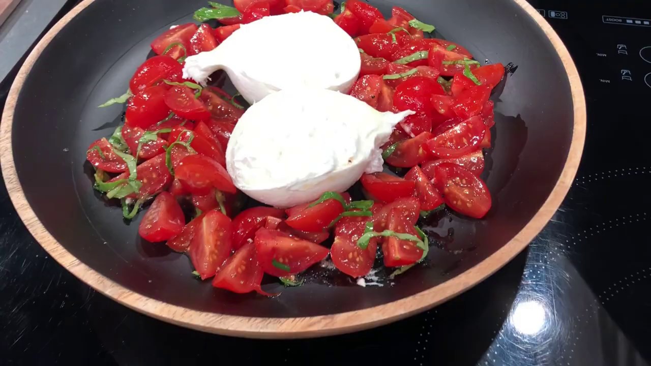 Warsztaty kulinarne Oliwa – Burrata z pomidorami i Monini Monocultivar Coratina