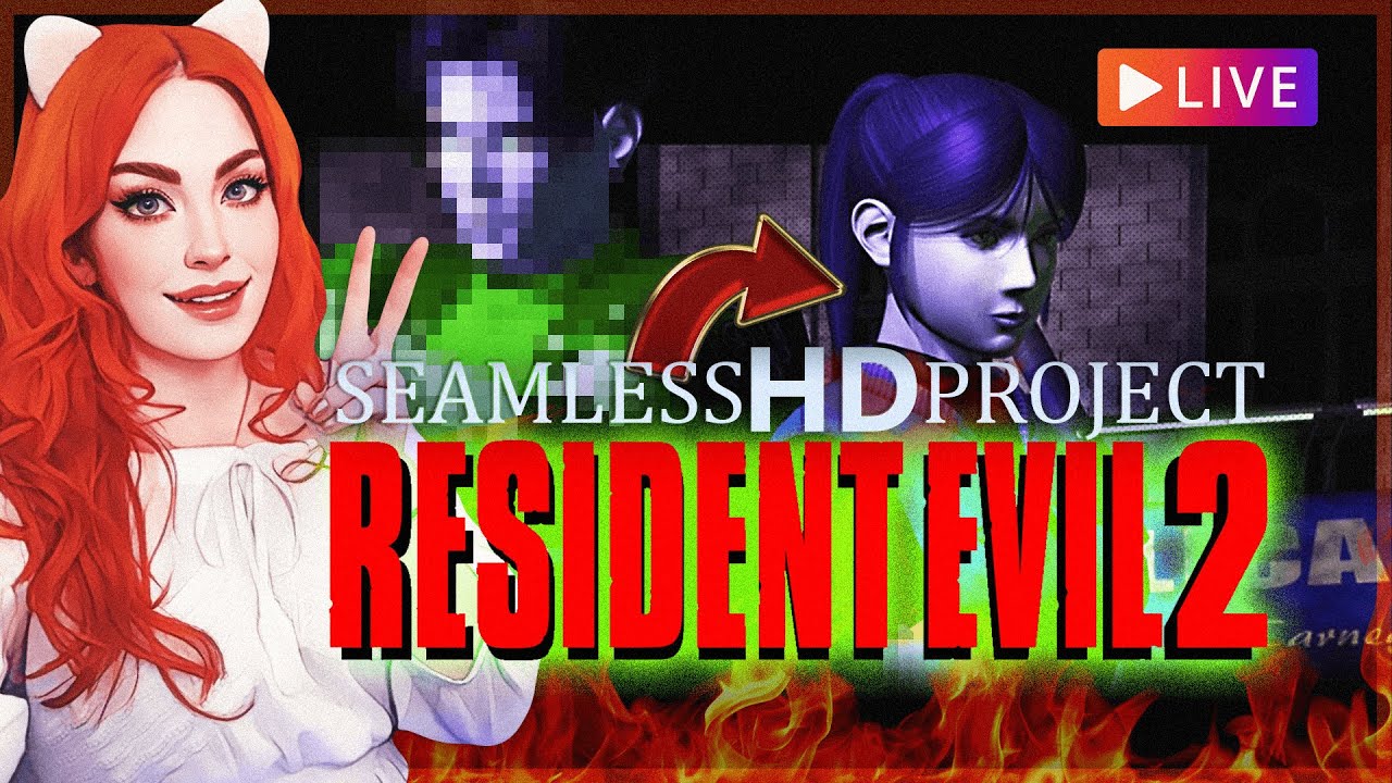 🔴LIVE – Dressed as Leon DiCaprio – Resident Evil 2 First Playthrough | Seamless HD Project Mod