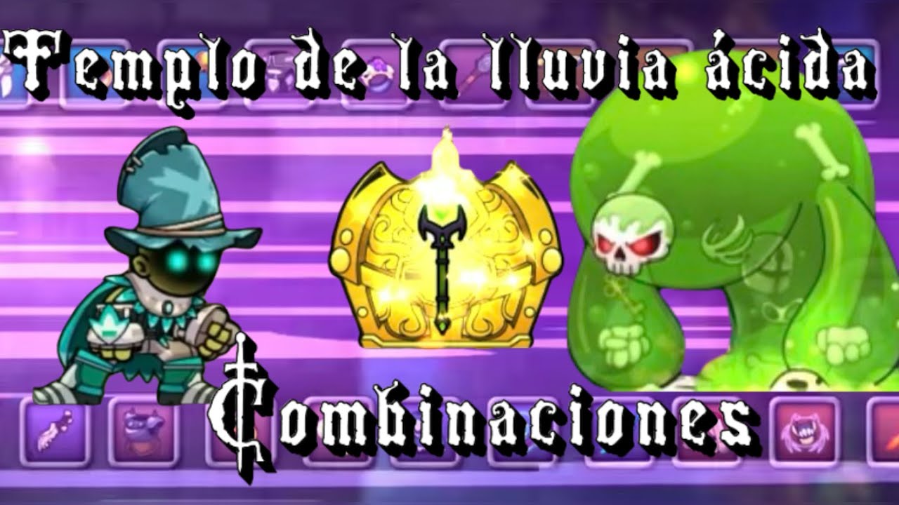 Magic rampage | Templo De La Lluvia Ácida | Combinaciones | Mazmorra Semanal 
