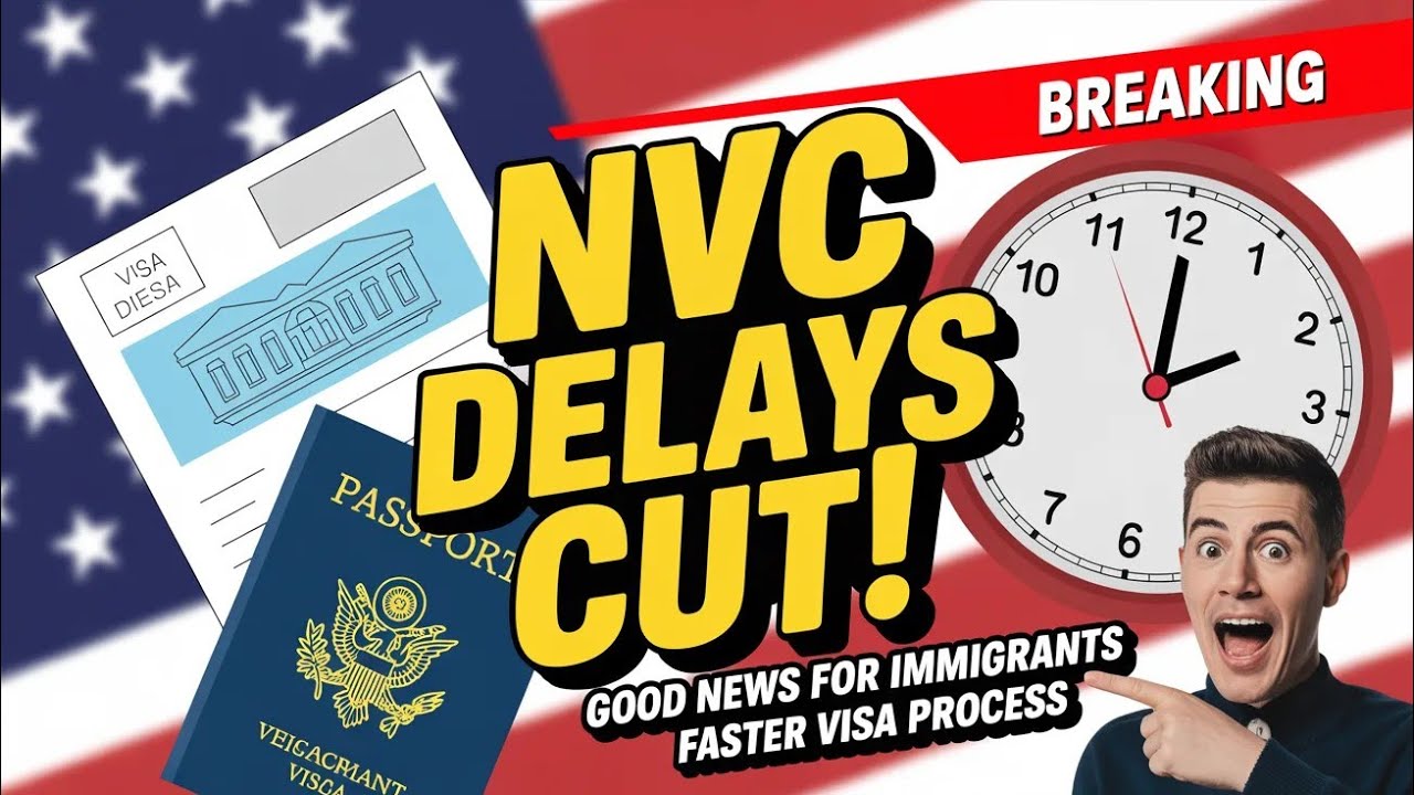 BREAKING: NVC Reduces Processing Delays for Thousands of Immigrant Visa Cases | March 2026 Update 🚨