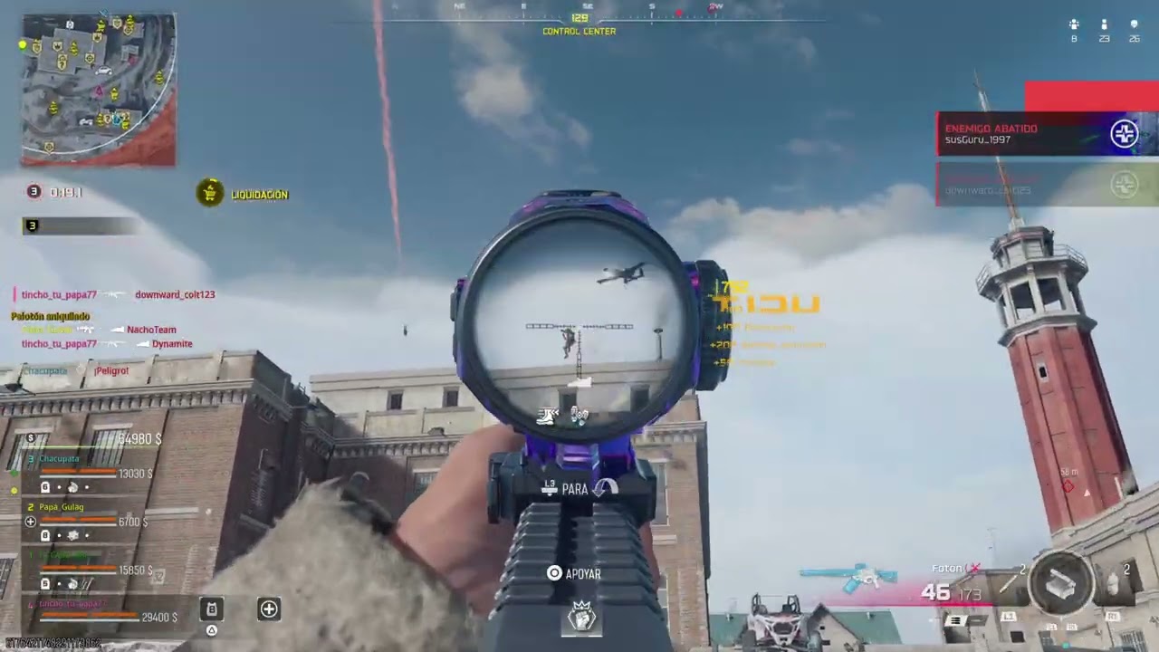 Locura de partida 30 kills aprox
