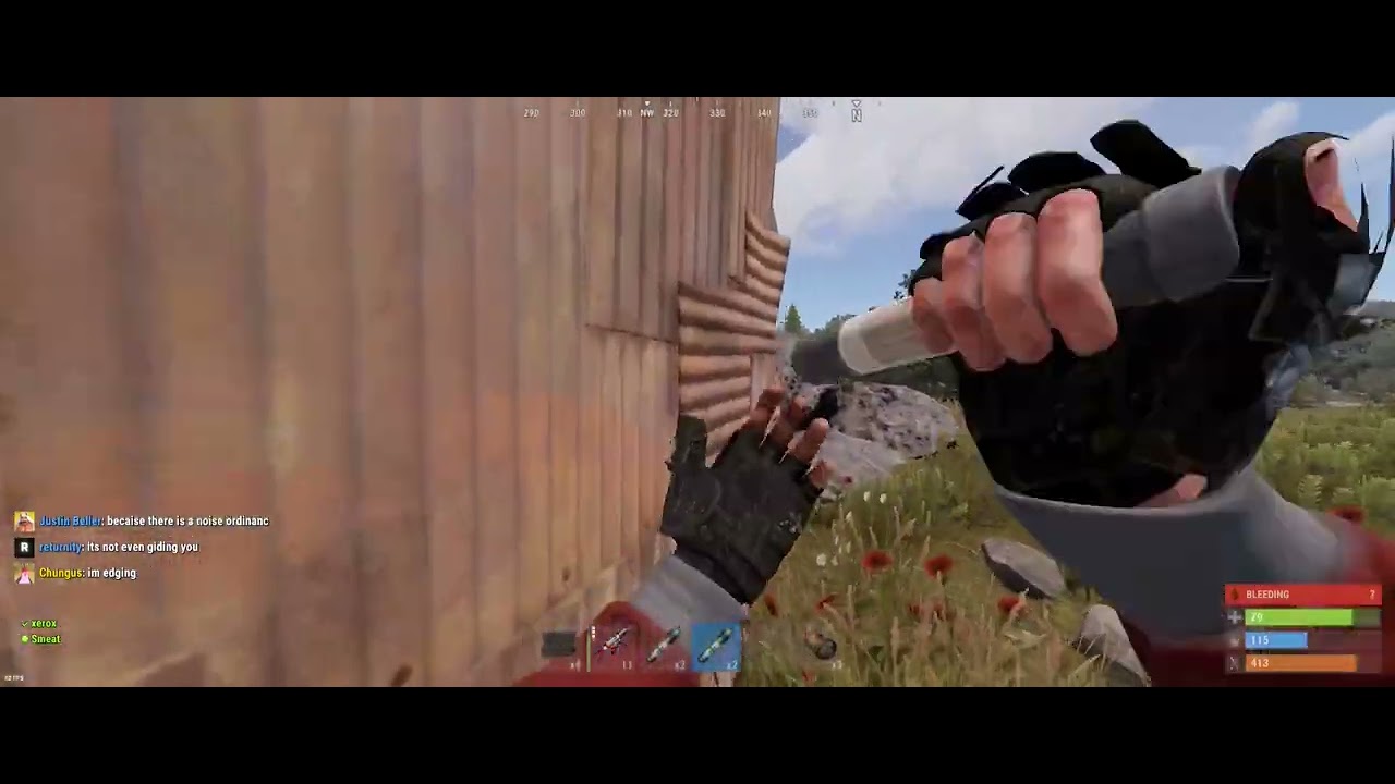 Wiping a team at their base by countering heli.