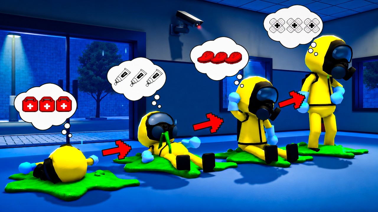 Я ВЫЛЕЧИЛ ХАЗМАТА в ветеринарной клинике в Roblox