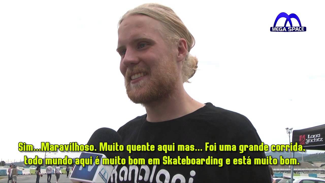CAMPEONATO MUNDIAL DE SKATE - MEGA SPACE - ENTREVISTA ADAM PERSSON - 27.10.2013