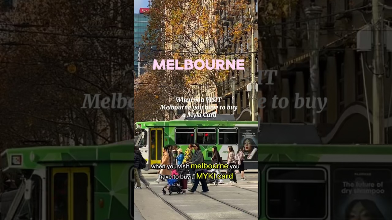 Public Transportation In Melbourne Australia | How To Travel in Melbourne Australia #melbourne
