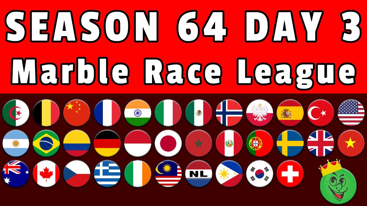 Marble Race League, сезон 64, день 3, Marble Race / Marble Race King