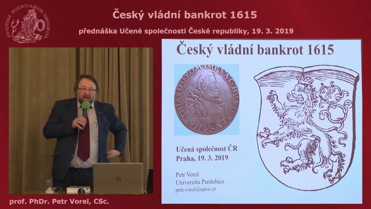 Petr Vorel: Český vládní bankrot 1615