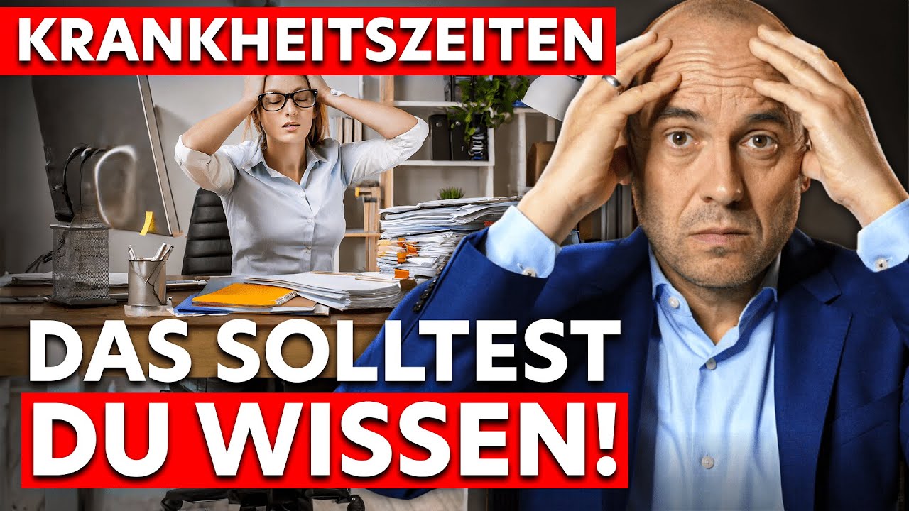 Krankheitszeiten: DAS solltest du als Chef wissen
