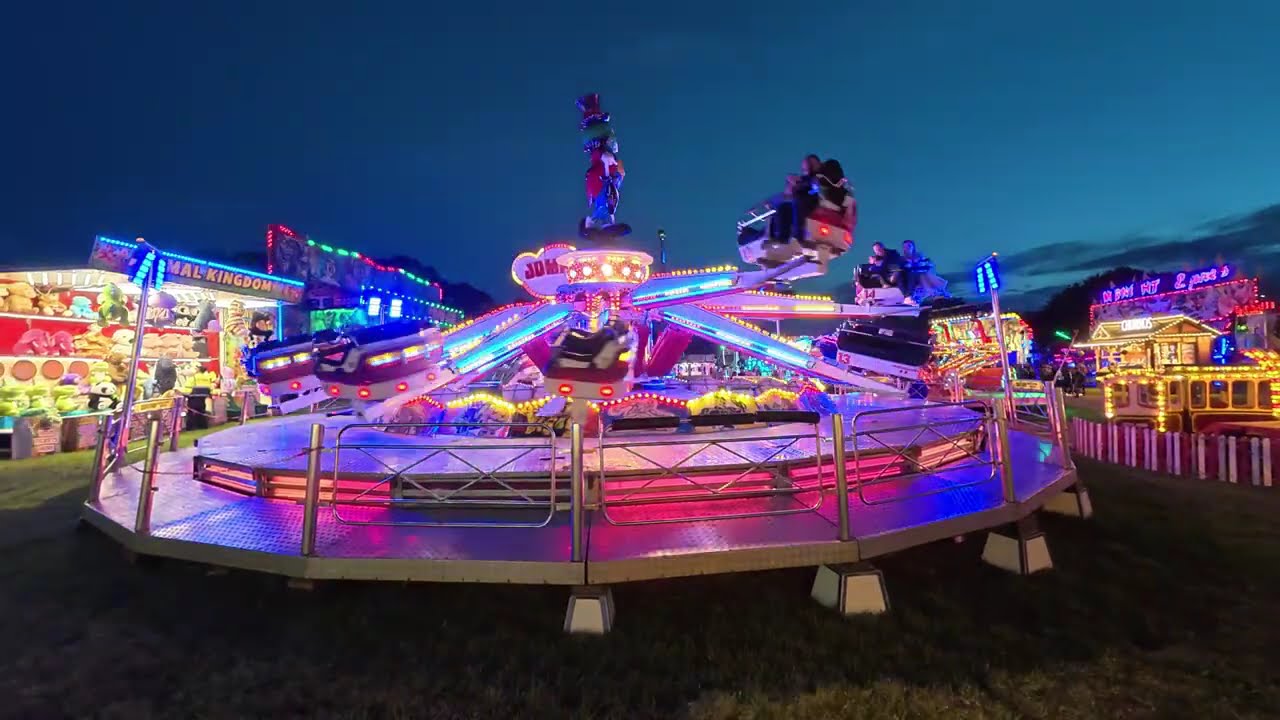 Lincoln Funfair South Common September 2025 | Night Time Walkthrough
