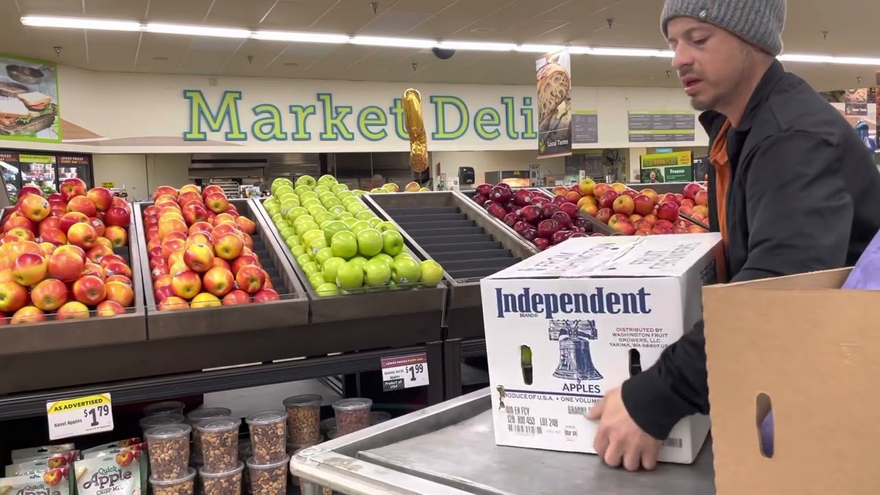 How to rotate Granny Smith apples 100% in the produce department