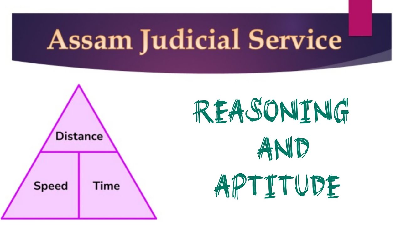 Reasoning and aptitude for Assam Judicial Service Examination
