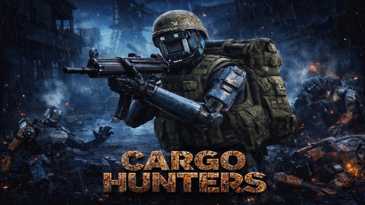 I collect trash at Cargo Hunters.