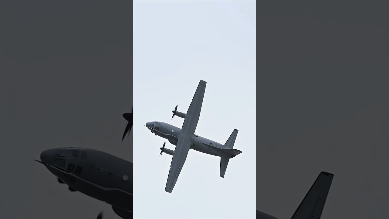 Insane C27 Spartan Barrel role #c27 #riat #riat2025 #aviation