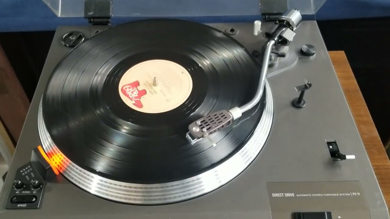 Vintage SONY PS-11 Turntable w/ New Cartridge & Stylus