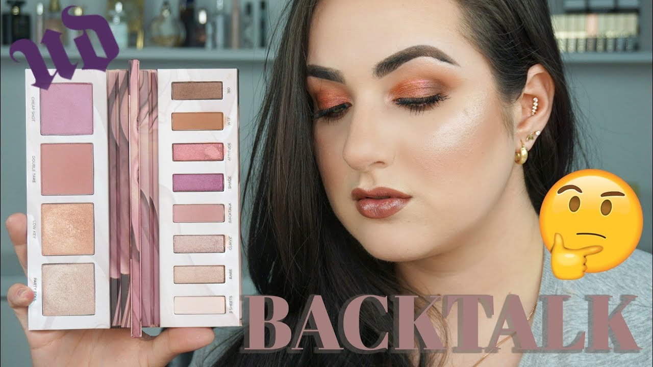 BACKTALK Eye and Face Palette by Urban Decay Review and Demo |Patty