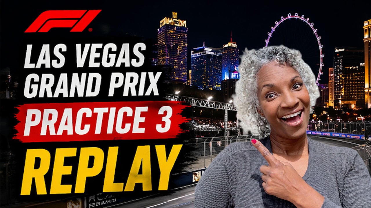 🔴 F1 Replay: Las Vegas Grand Prix Formula One — Practice 3