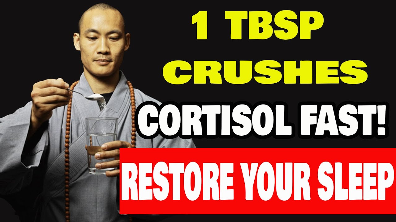 Always Waking Up at Night? 1 Tablespoon Can Calm Cortisol FAST and Restore Deep Sleep | Shi Heng Yi