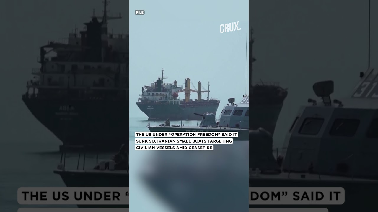 Iran-US Tensions Surge In Hormuz As Drone Strikes, Ship Fires Rock Gulf