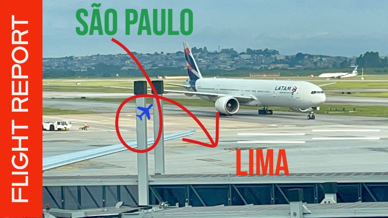 FLIGHT REPORT | LATAM | B767 | SAO PAULO (Guarhulos) - LIMA (Jorge Chávez)