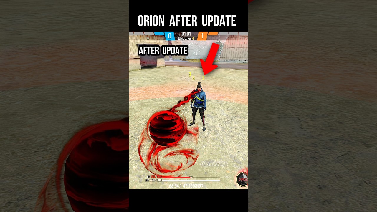 Orion Character Ability After Update 🔥 New Skill - Ability Change #srikantaff